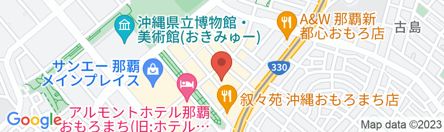 スーパーホテル那覇・新都心の地図