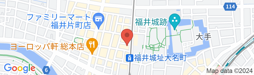 福井パレスインの地図