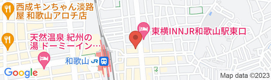 和歌山アーバンホテルの地図