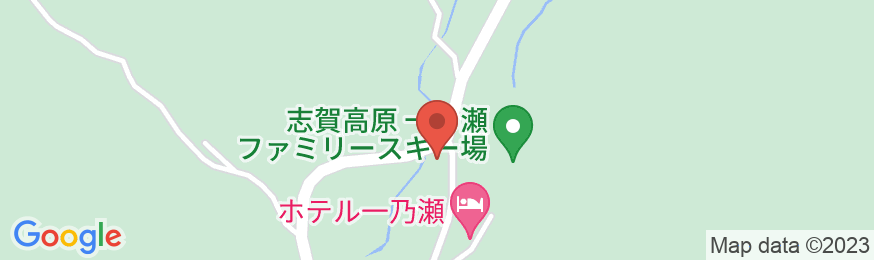 志賀高原オリンピックホテルの地図