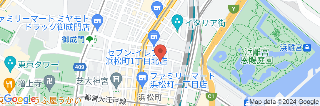 ホテルマイステイズプレミア浜松町の地図