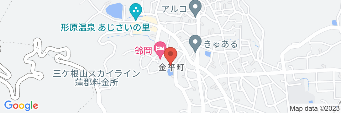 形原温泉 鈴岡の地図