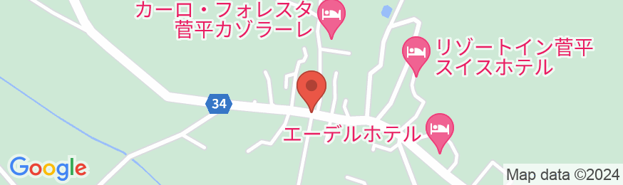 山本館<長野県>の地図