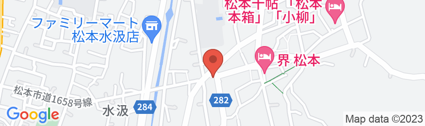 松本 浅間温泉 ホテル玉之湯の地図