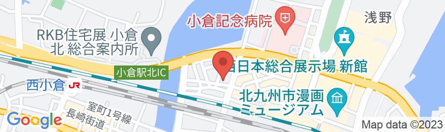 コンフォートホテル小倉の地図