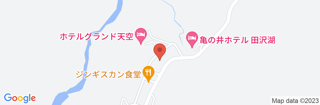 田沢湖高原温泉郷 駒ケ岳グランドホテルの地図