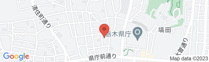栃木県職員会館 ニューみくらの地図