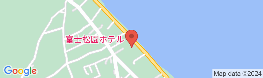 山中湖富士松温泉 富士松園ホテルの地図