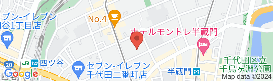 東京グリーンパレスの地図