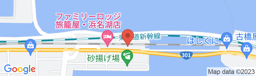 ファミリーロッジ旅籠屋・浜名湖店の地図
