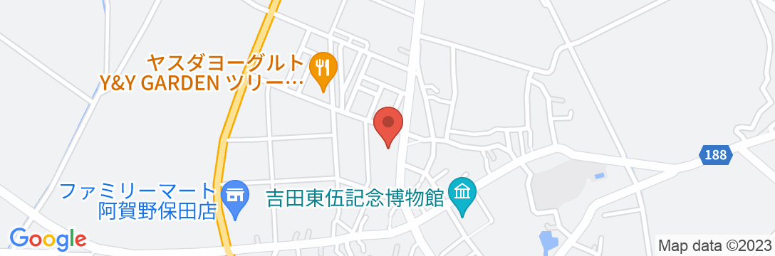 ホテルグリーン安田の地図