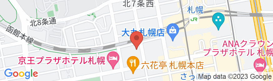 JRイン札幌の地図