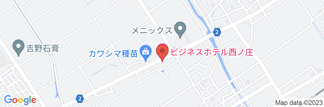ビジネスホテル 西ノ庄の地図