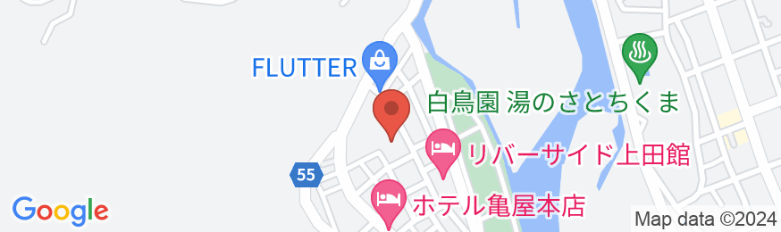 戸倉上山田温泉 笹屋ホテルの地図