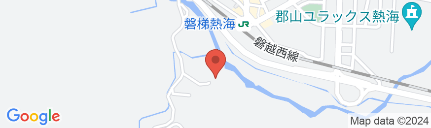 磐梯熱海温泉 万葉の宿 八景園の地図
