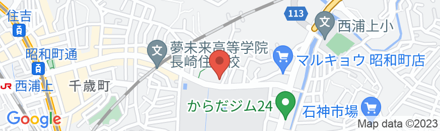 プレジデント長崎ホテルの地図