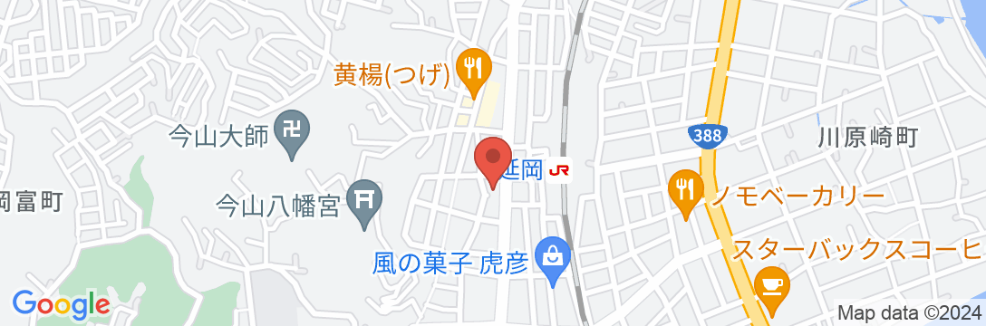 ホテルルートイン延岡駅前の地図