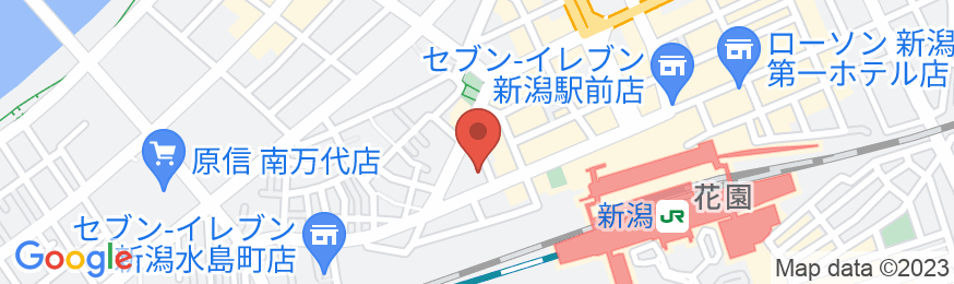 コンフォートホテル新潟駅前の地図