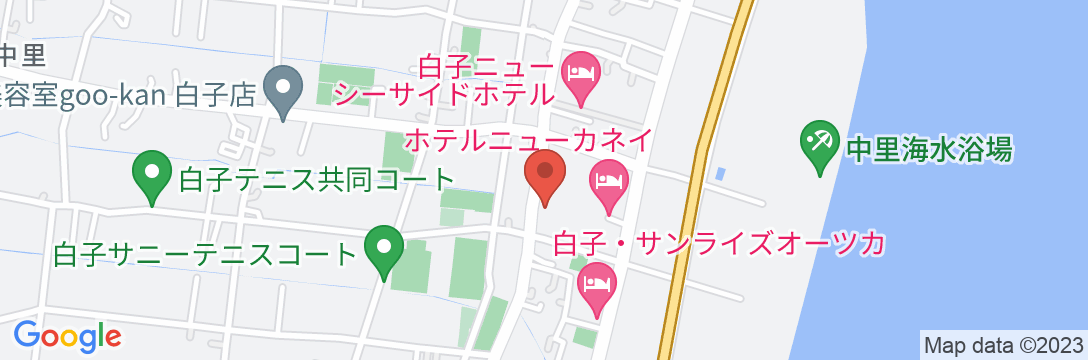ホテル東海荘の地図