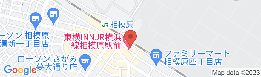 東横INNJR横浜線相模原駅前の地図