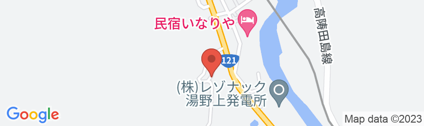 会津湯野上温泉 民宿みやもと屋の地図