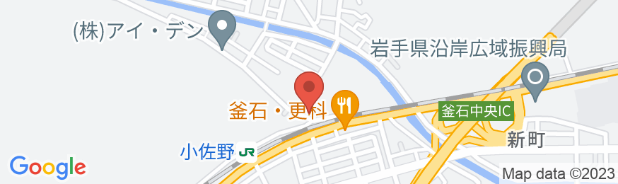 及川旅館の地図