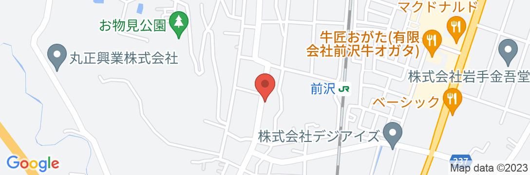佐藤屋旅館<岩手県>の地図