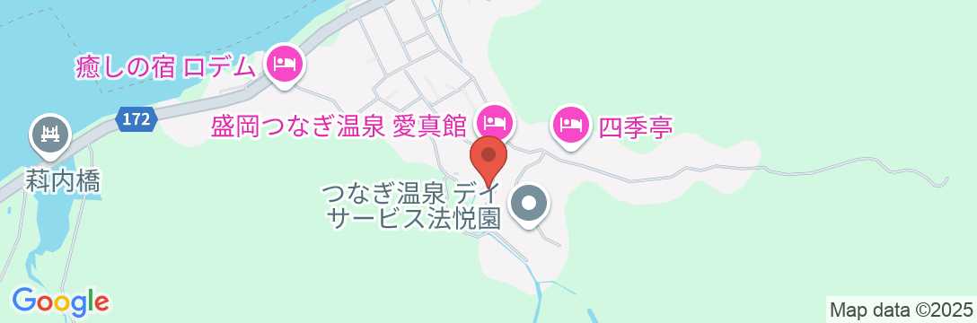 丸家旅館の地図