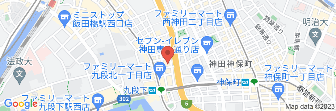 京王プレッソイン東京九段下の地図