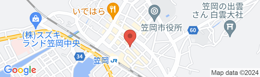 高松屋旅館の地図