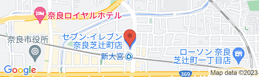 スーパーホテル奈良・新大宮駅前の地図