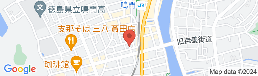 ホテル ファーストシーズン<鳴門>の地図