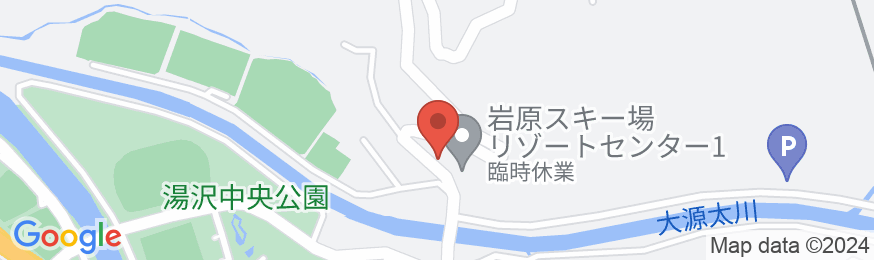 湯沢温泉(自家源泉) HOTELシャーレゆざわ銀水の地図