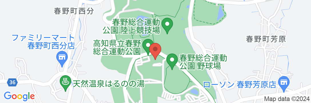 ホテルSP‐haruno‐(エスピー ハルノ)の地図