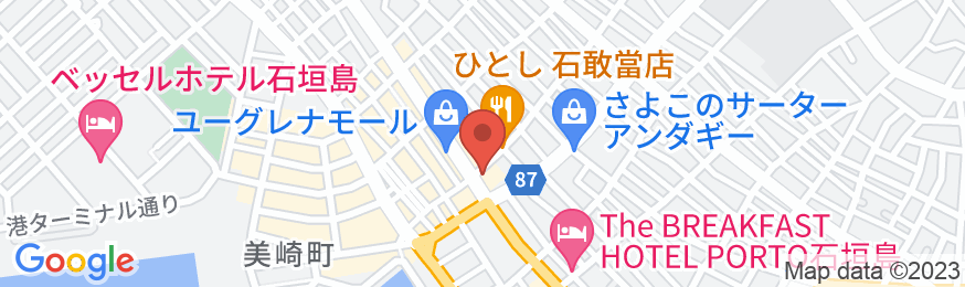 ホテルベルハーモニー石垣島 <石垣島>の地図