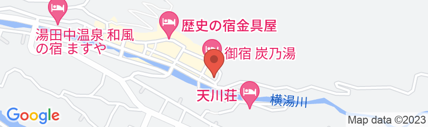 渋温泉 政喜旅館の地図