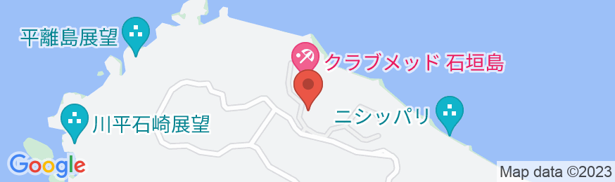 クラブメッド石垣島<石垣島>の地図