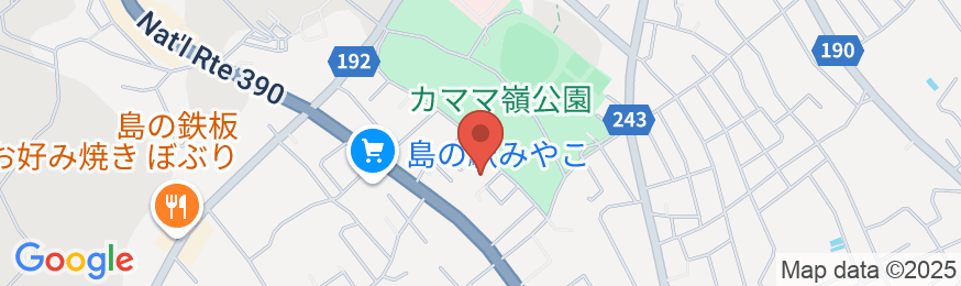宮古島Guest House PARK SIDE <宮古島>の地図