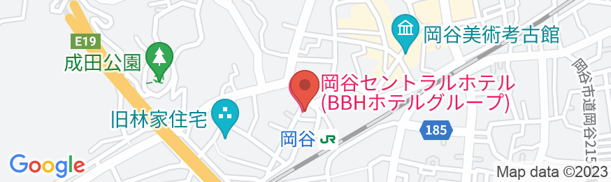 岡谷セントラルホテル 岡谷駅前(BBHホテルグループ)の地図