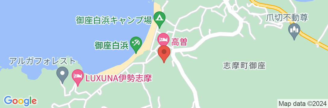 民宿 ニューさざ波の地図