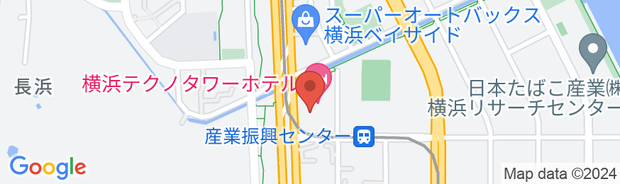 横浜テクノタワーホテルの地図