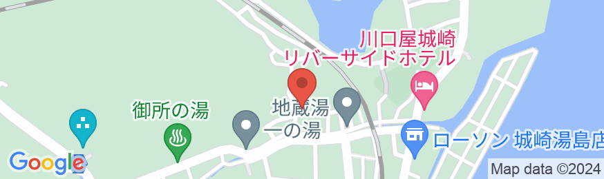 城崎温泉 泉翠(せんすい)の地図