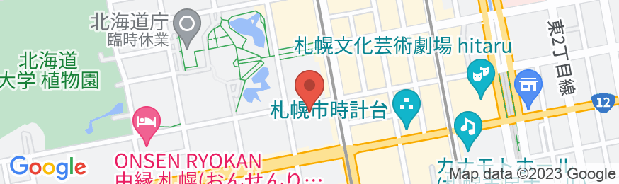 札幌グランドホテルの地図