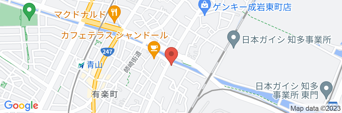ビジネスホテル アーク半田店の地図