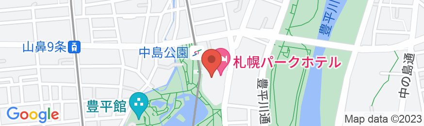 札幌パークホテルの地図