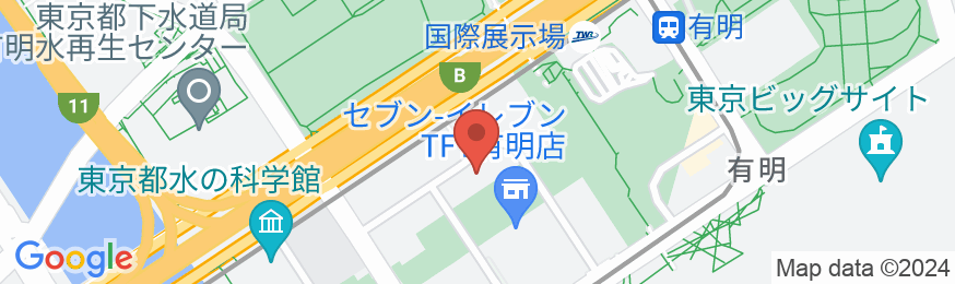 相鉄グランドフレッサ東京ベイ有明の地図