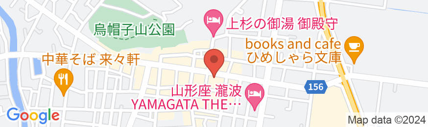 鶴の湯 松島館の地図