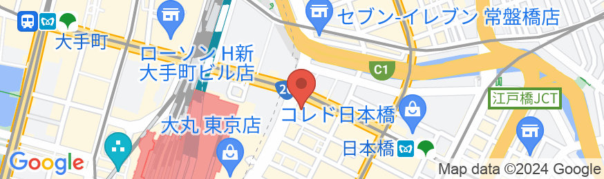 ホテル龍名館東京の地図