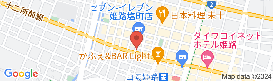 Hotel Fosse姫路 ホテルファース姫路(旧:グランドゥース姫路)の地図