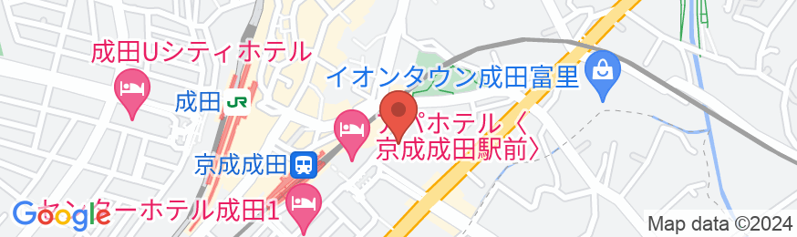 リッチモンドホテル成田の地図